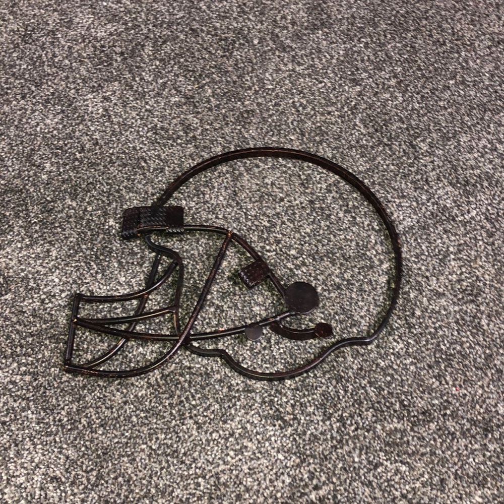 football helmet walls hanging